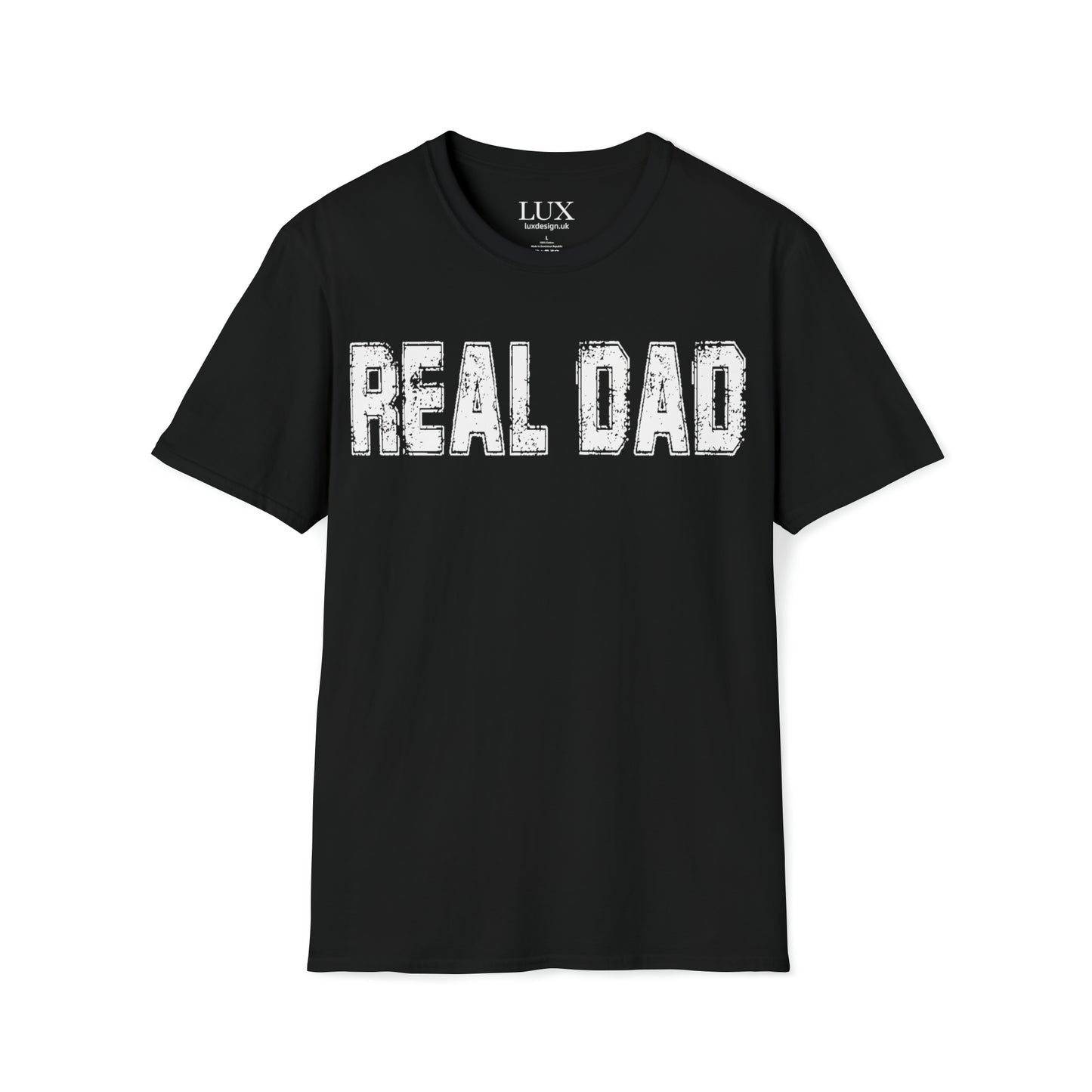 REAL DAD - Promoting Fair Child Custody and help put an end to family court secrecy in the UK - Unisex Softstyle T-Shirt