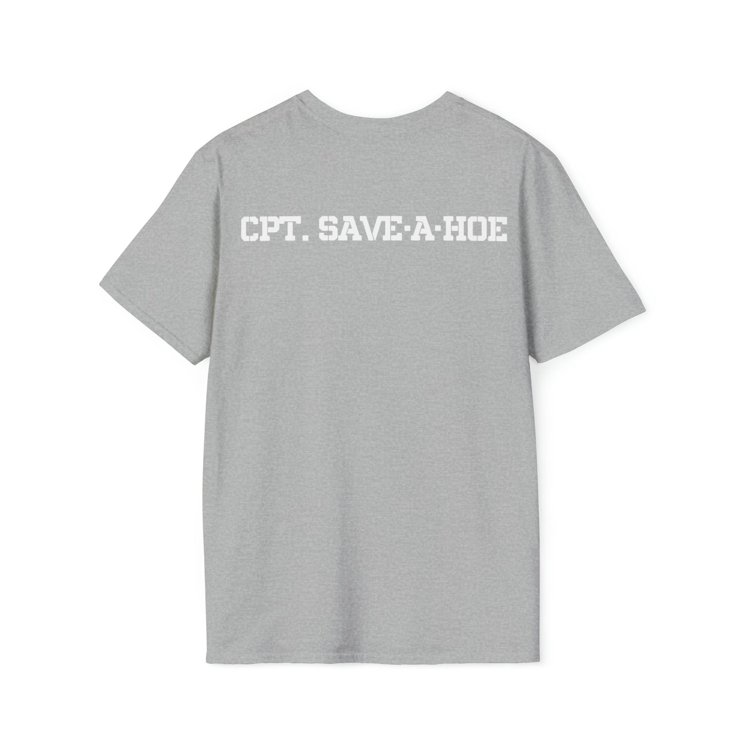 Cpt. Save A Hoe (Captain Save A Hoe) - Unisex Softstyle T-Shirt